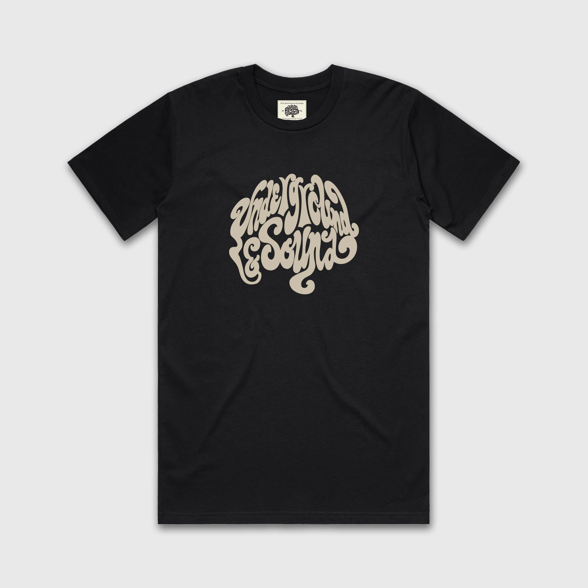 Underground & Sound Substance T-Shirt // Black Star