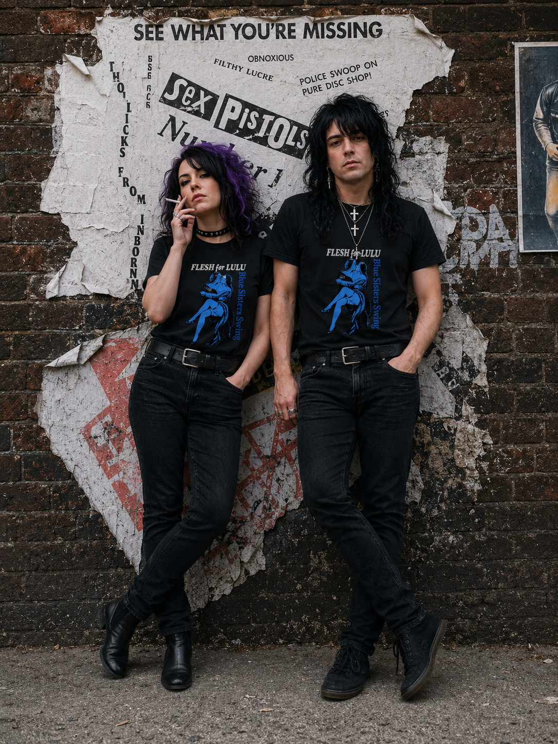 Flesh For Lulu Blue Nuns