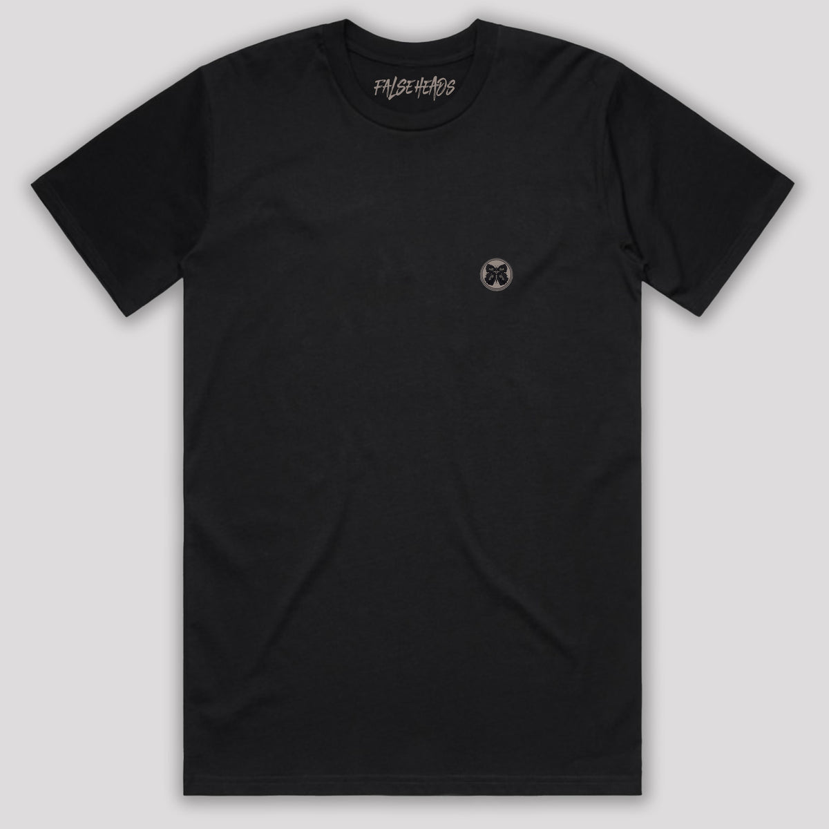 False Heads Chest Logo Tee