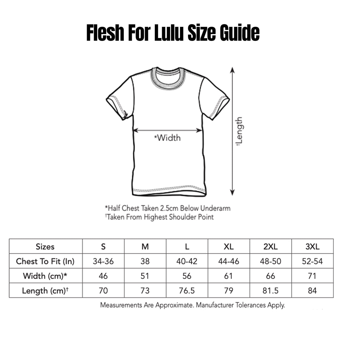 Flesh For Lulu Logo Tee